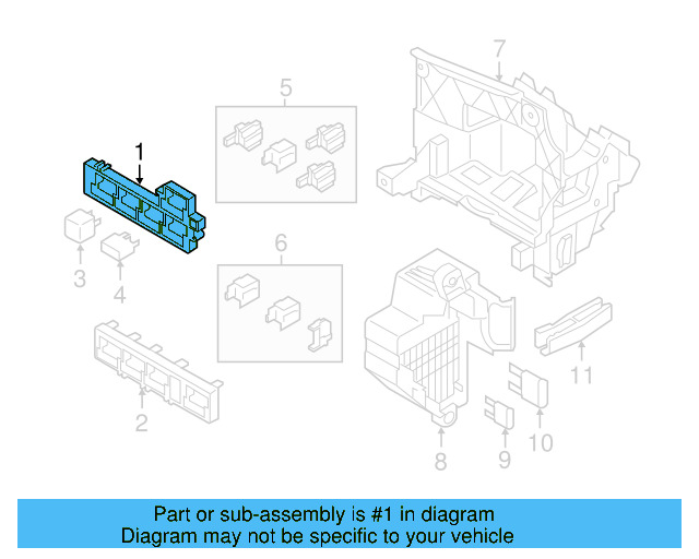 Relay Plate 4H0-937-527 - View 8