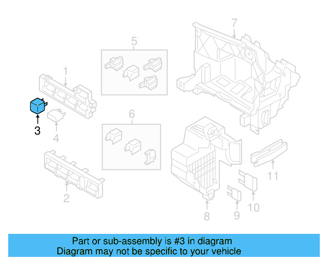 Fuel Pump Relay 4H0-951-253-A - View 117