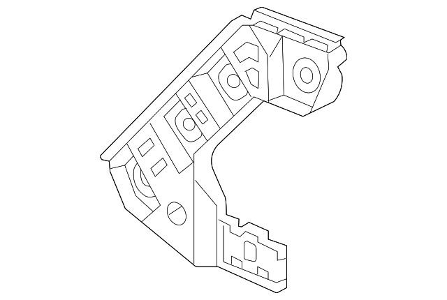 Bumper Bracket 11A-807-394 - View 3