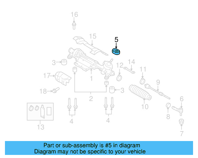 Upper Control Arm Mount Bolt N-105-607-02 - View 16