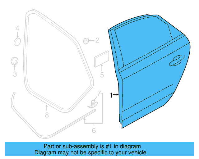 Door Shell 561-833-055-C - View 4