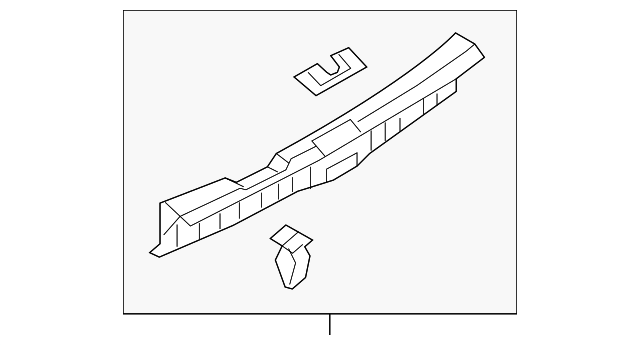 Rear Trim Panel 5G9-863-459-82V