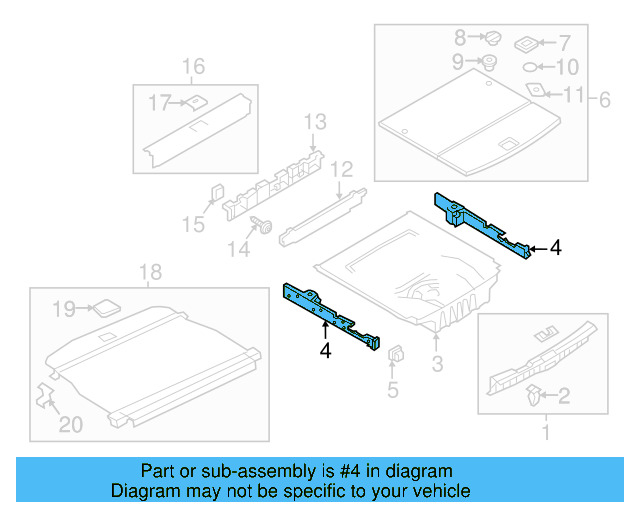 Side Trim 5G9-864-511-E-82V - View 3