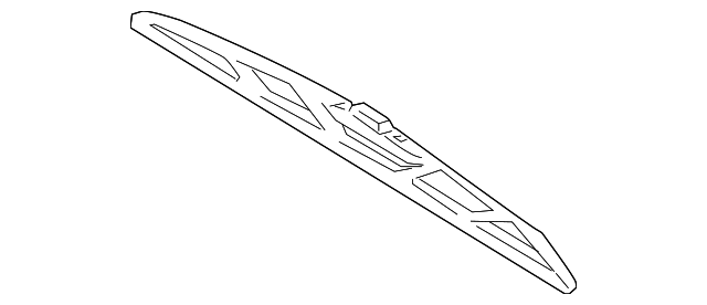 Back Glass Wiper Blade Refill 895-955-429-A - View 14