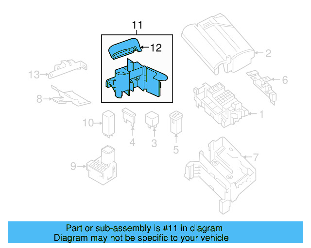 Junction Block 1K0-937-517 - View 8