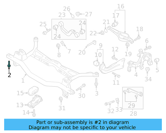 Suspension Cross N-910-964-01 - View 10