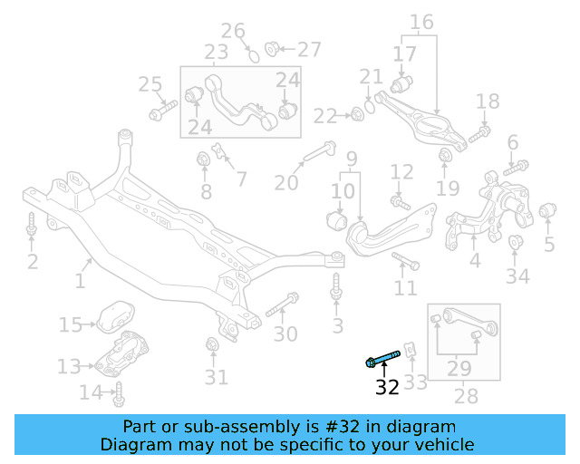 Knuckle Mount Bolt N-910-767-01 - View 14