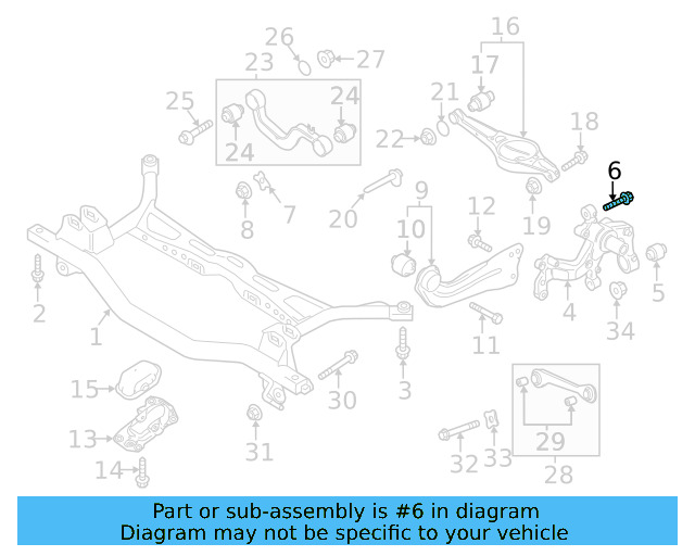 Lower Control Arm Lock Nut N-101-064-02 - View 23