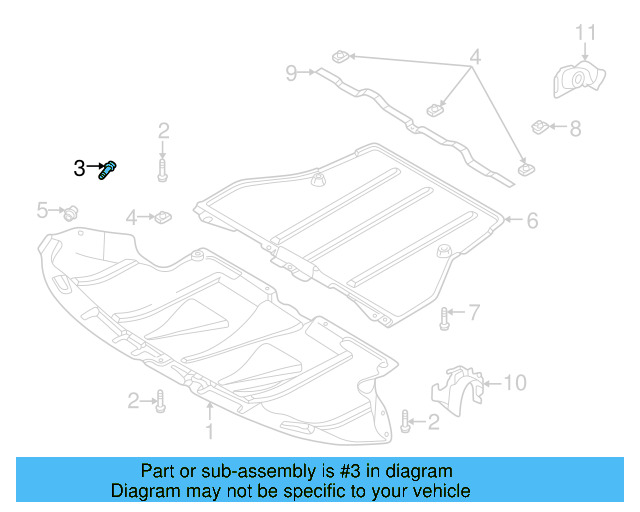 Fender Liner Pin 4A0-805-121-A