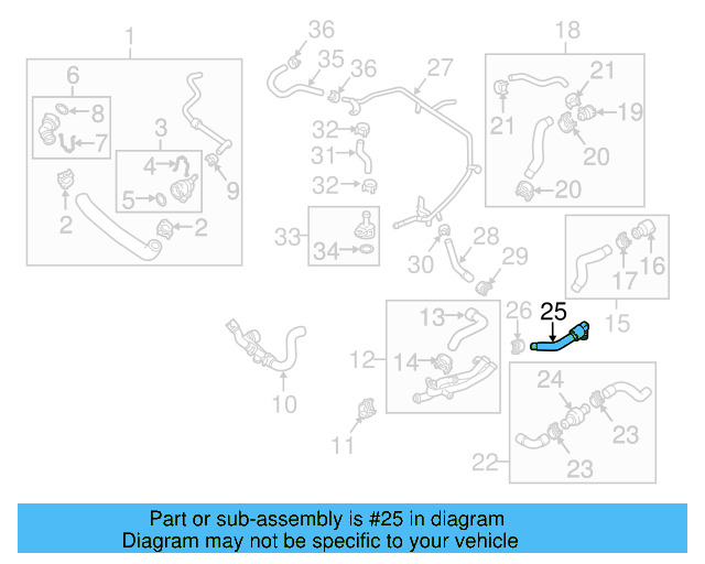 Connector Hose 5C0-122-058-F - View 4