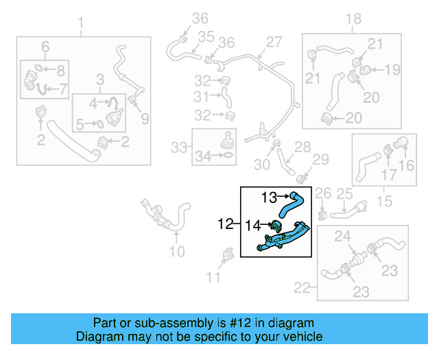 Hose & Tube Assembly 5C0-121-064-G