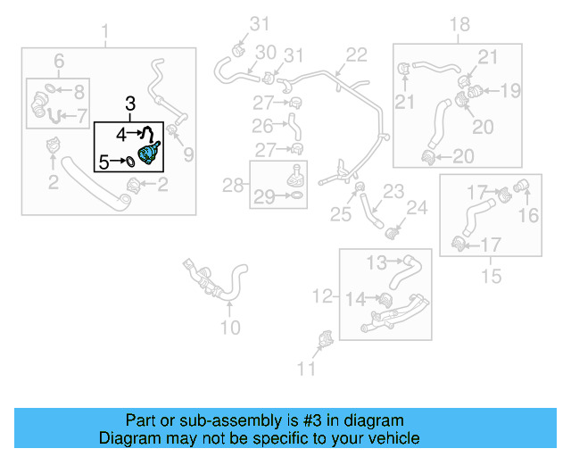 Upper Coupling 3C0-122-291 - View 37