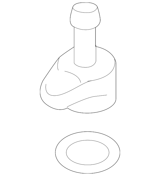 HVAC Heater Hose Connector 06K-121-143 - View 21