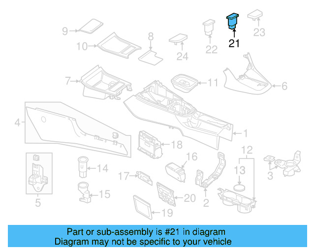 Power Outlet 1K0-919-309 - View 17