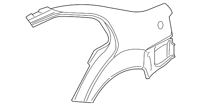 Quarter Panel 1J5-809-843-A - View 2