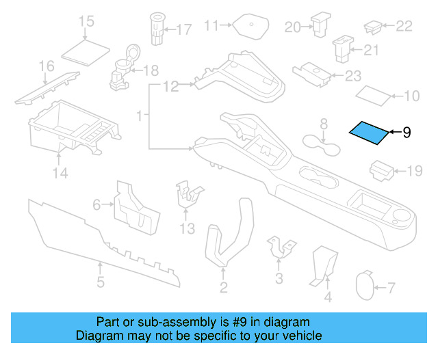 Side Cover Clip 1K0-867-388-A - View 68