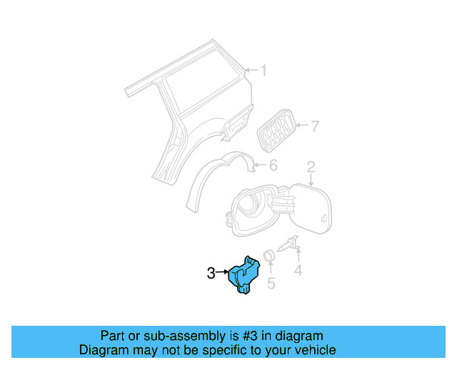 Fuel Filler Door Lock Actuator 1J0-810-773-D - View 18