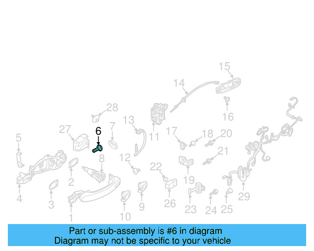 Lock Assembly Bolt WHT-004-084 - View 2