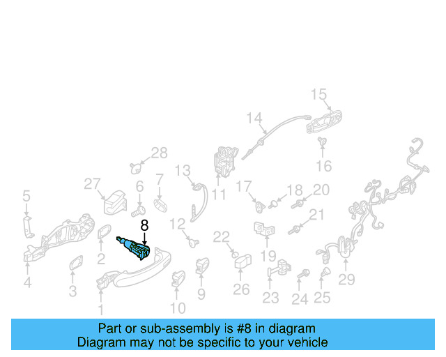 Lock Cylinder 107-837-167-CB - View 2