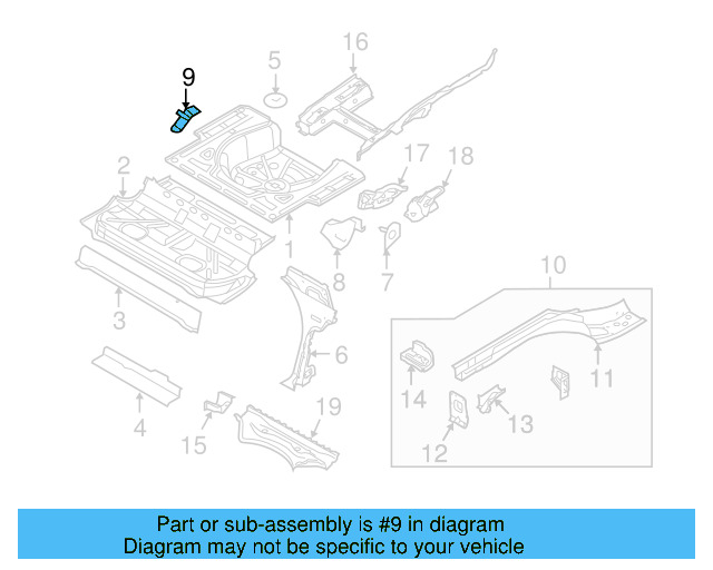 Child Seat Bracket 1K6-887-269 - View 8