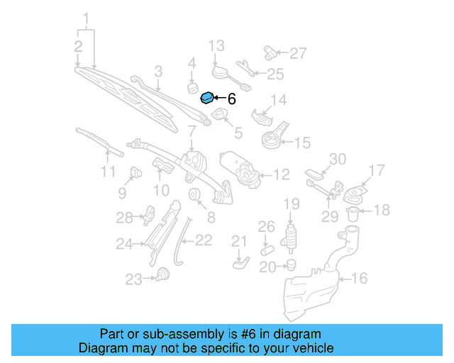 Wiper Arm Nut N-900-744-04 - View 35