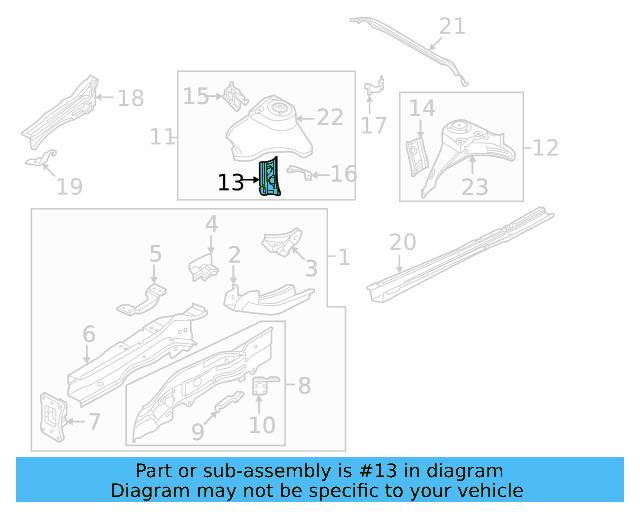 Reinforcement 5Q0-805-078-D - View 9