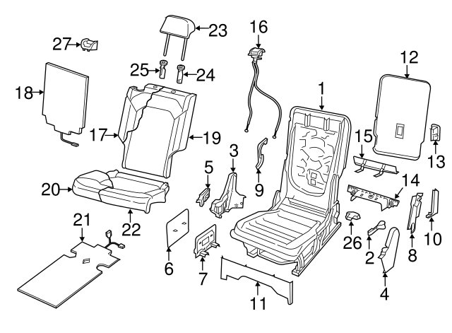 Outer Cover 3CN-885-950-ZA2 - View 6