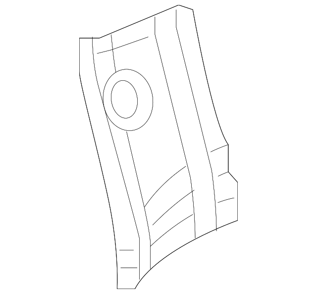 Fender Apron Extension 5Q0-805-077-D - View 2