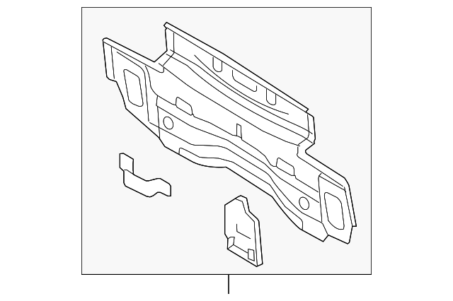 Rear Body Panel 3C8-813-301