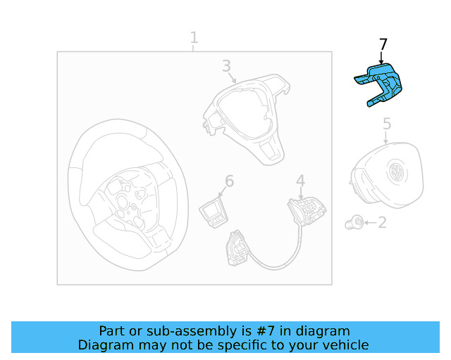 Shift Paddle 5G0-951-528-B-WHS - View 4