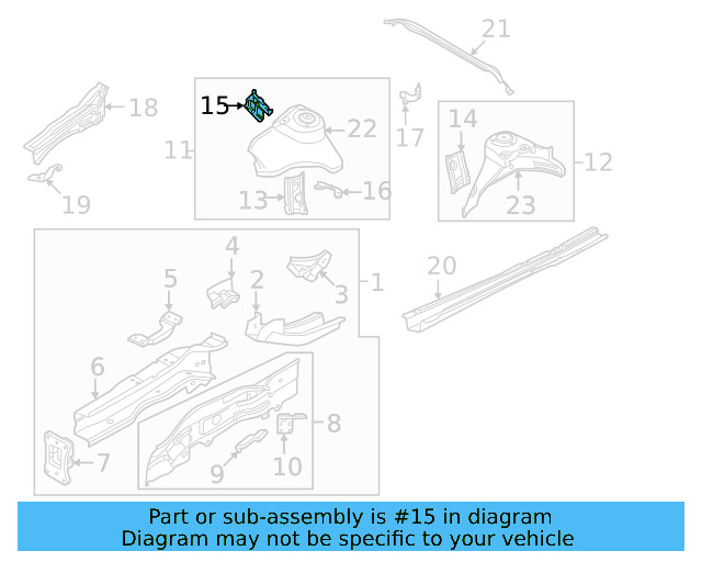 Mount Bracket 5Q0-810-812-A - View 24