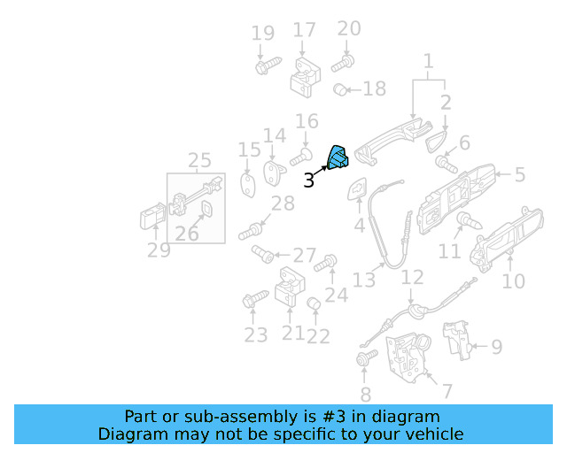 Handle, Outside Packing 5G0-837-088-B - View 33