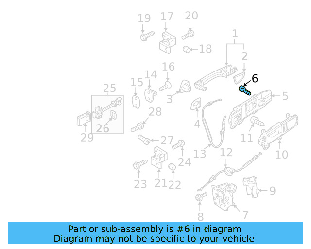 Handle Base Bolt N-911-768-01 - View 6