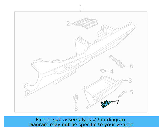 Handle 11B-857-147-6PS - View 3