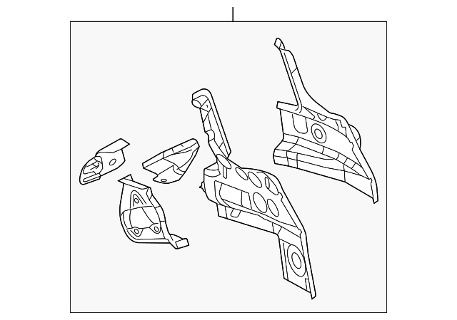 Tail Lamp Pocket 3C8-813-320-A