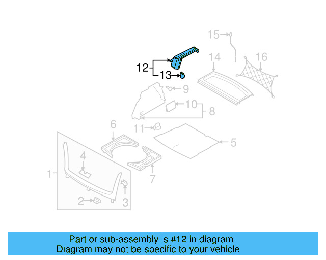 Trim Cover 1K6-867-761-S-82V - View 3