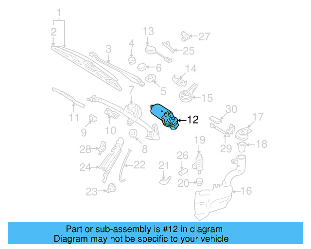 Motor 1C0-955-119 - View 16