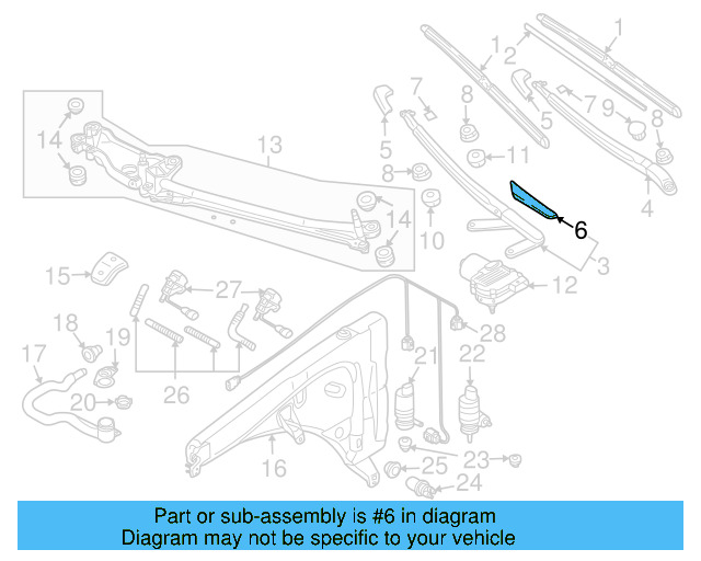 Washer Pump Seal 443-955-465 - View 11