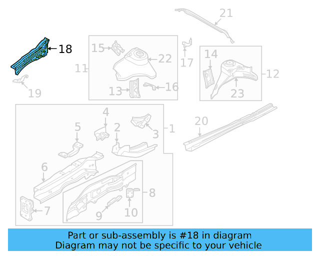 Upper Rail 3G8-810-135-A