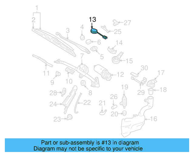Rain Sensor 1J0-971-411-A - View 11