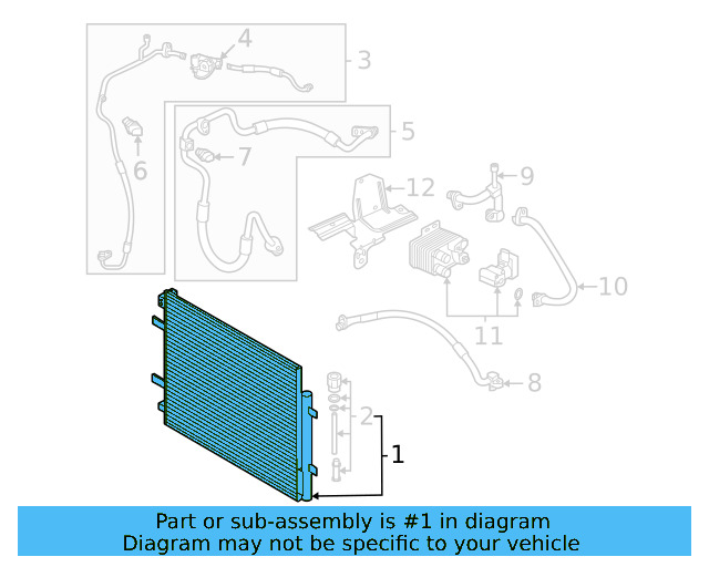 Condenser 1EA-816-411-A - View 5
