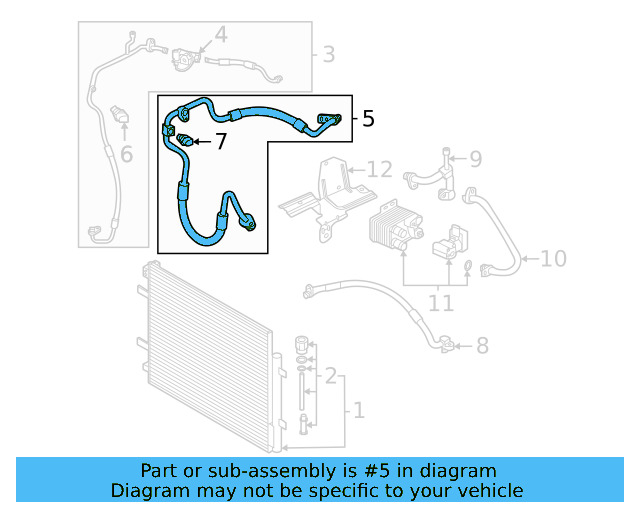 Suction Hose 1EA-816-743-K - View 5