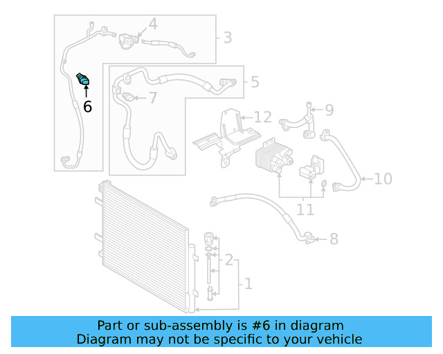 Pressure Sensor 4M0-959-603-E - View 17