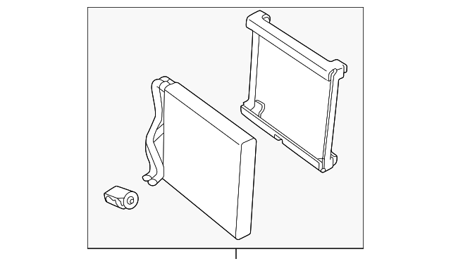 Evaporator Core 1EA-816-103-D