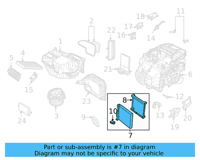 Evaporator Core 1EA-816-103-D - View 3