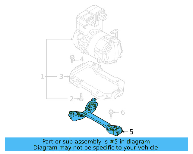 Mount 1EA-820-034-B - View 4
