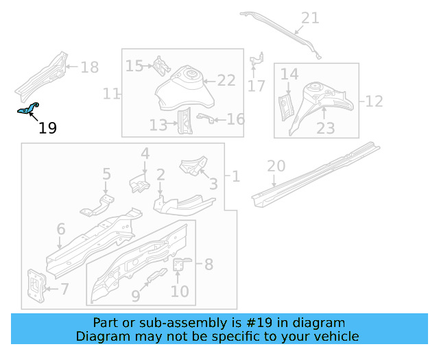 Headlamp Bracket 3G8-804-593