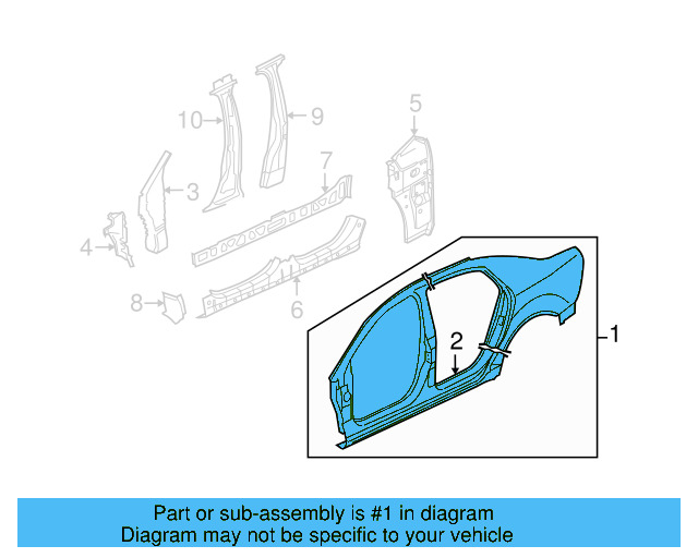 Aperture Panel 3D7-809-835 - View 2