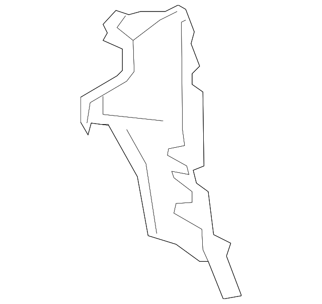 Hinge Pillar Reinforced Gusset 3D0-810-317-C