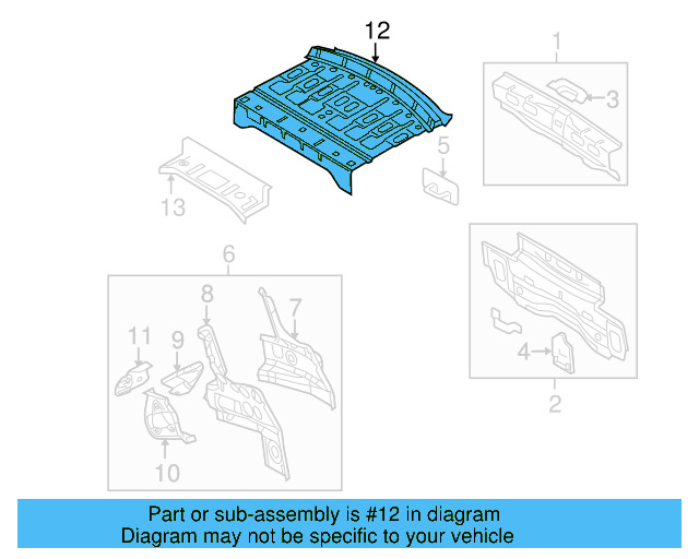 Package Tray 3C8-813-501-A - View 3